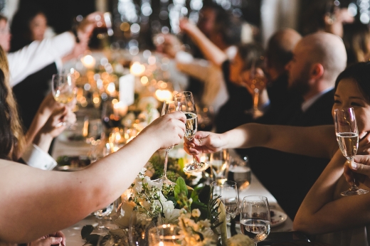 brindis champaña